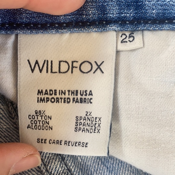Wild fox Jean shorts - Picture 3 of 3